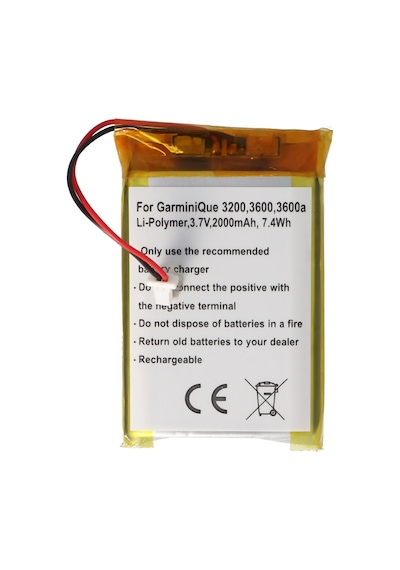 Garmin Ique 3200 2000 Mah Uzatılmış Accucell Pil