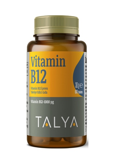 Talya Vitamin B12 İçeren Takviye Edici Gıda 1000 Mg 60 Tablet