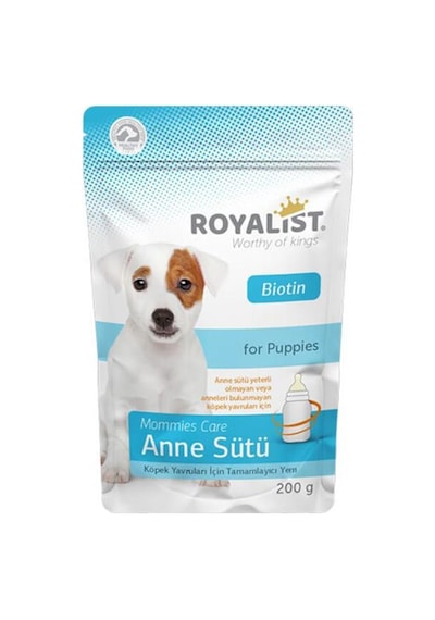 Royalist Biotinli Yavru Köpekler İçin Anne Sütü Ek Besin Takviyesi 200 G