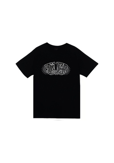 Stoned&Fame Unisex Siyah Jinjer Baskılı T-shirt SIYAH Siyah