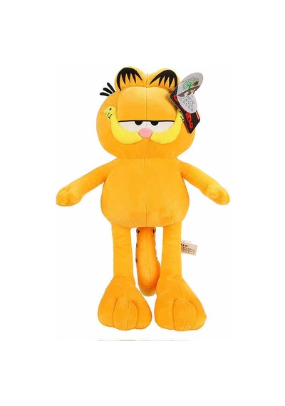 Garfield Peluş Oyuncak Mega Büyük Boy Garfield Peluş Oyuncak 55 Cm. Turuncu - Siyah
