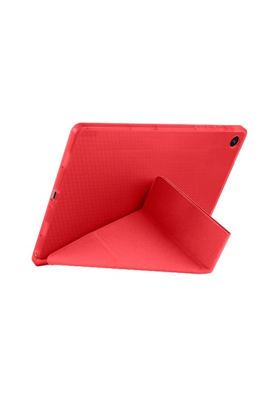 Samsung Uyumlu Galaxy Tab A9 Plus A11+ Üçgen Standlı Uyandırma Fonksiyonlu Tablet Kılıfı Kapaklı Kılıf
