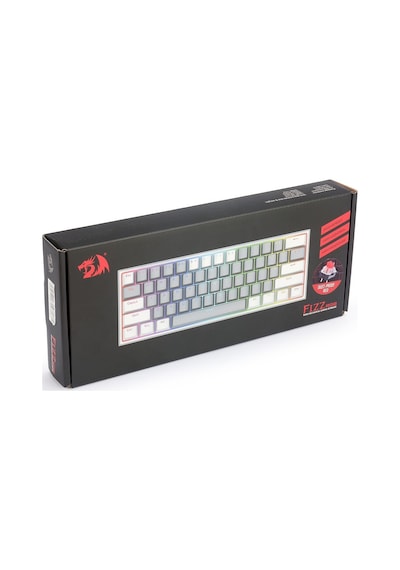 Redragon K617 Fizz Rgb Red Switch Kablolu Gri/beyaz Compact Gamin