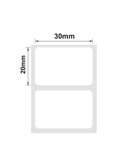 Niimbot T30x20mm 320 Adet Beyaz Etiket B1,b21s,b3s