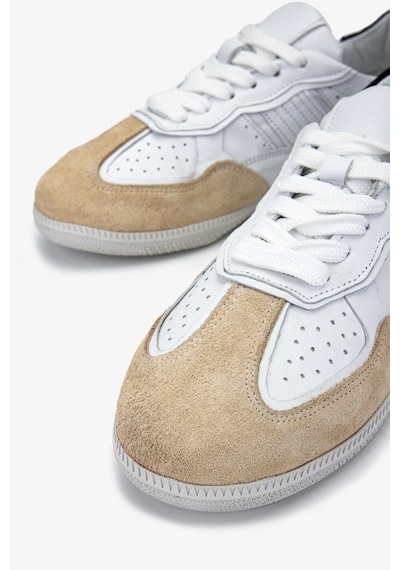 Valmenti Kadın Hakiki Deri Bej Sneakers & Spor Ayakkabı 1044 1000-v Bn Ayk Y24 Bej Bej