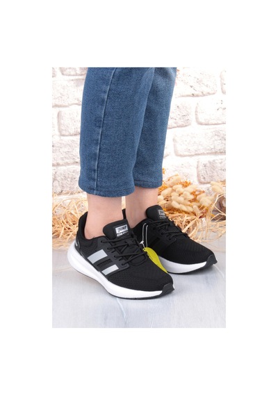 Jump 35132 Hafif Rahat Orijinal Ürün Sneaker Kadın Spor Ayakkabı Siyah - Beyaz