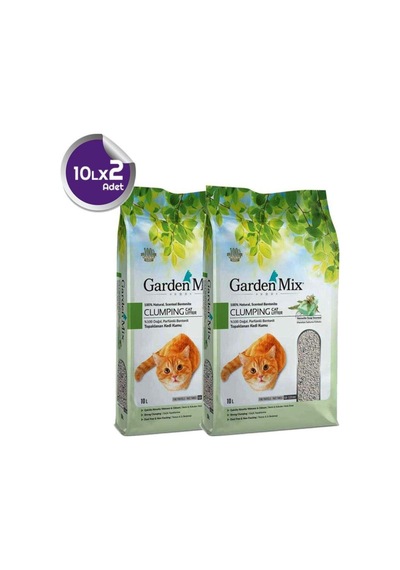 Bentonit Marsilya Kokulu Kedi Kumu Ince 10 Lt X2