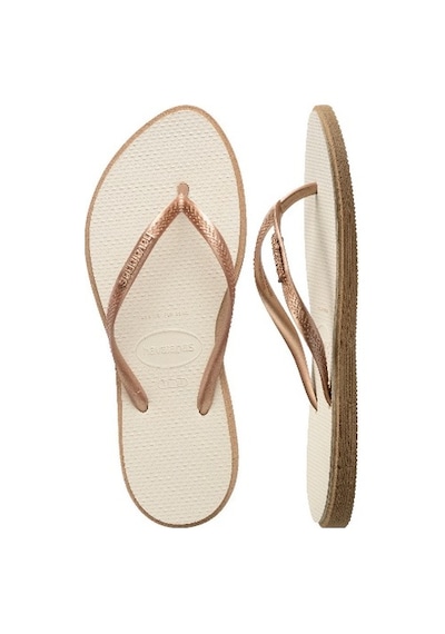 Havaianas Slım Poınt Kadın Parmak Arası Terlik 4149584 6842 Açık Dore Açık Altın