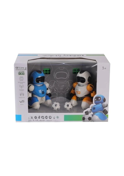 Eğlenceli Maç Yapan Robotlar 2 Adet Set