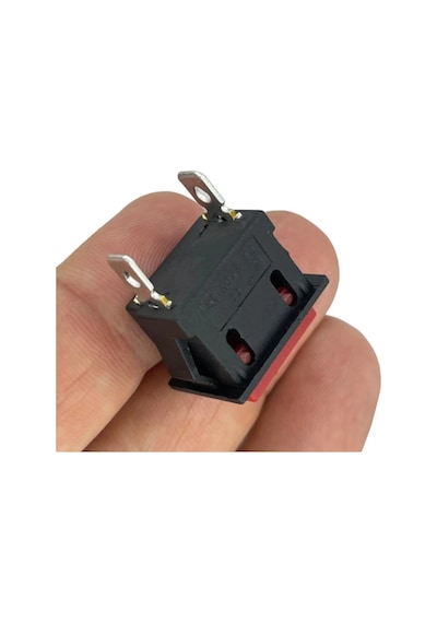 Ic-180k-1 Kırmızı Dikdörtgen Yaylı Plastik Buton 2p Pbs-101