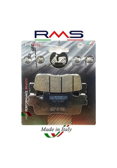 Kymco Downtown 200 2013 Rms Arka Fren Balatası 510-2760