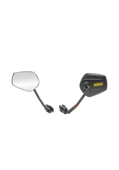 Lexis Gloss 77 Universal Optik Dış Bükey Geniş Açılı Motosiklet Kör Nokta Aynası