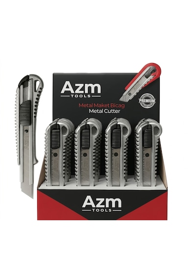 Azm Tools 24'lü Maket Bıçağı Balina Model