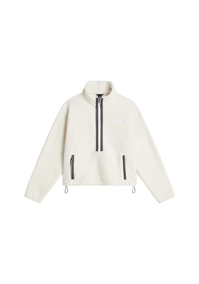 The North Face W Tnf Fleeskı 1/4 Zıp Po Kadın Outdoor Çeyrek Fermuarlı Polar Üst Nf0a88z3qlı1 Beyaz