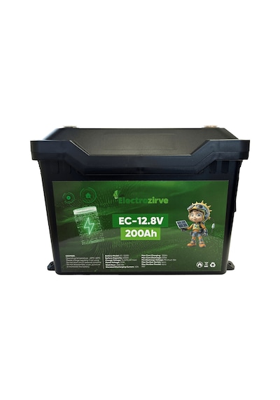 Electrozirve 12.8v 200ah Lityum Lifepo4 Batarya
