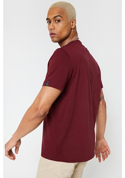 Loft Regular Fit Erkek Tişört Lf2029278 Bordo