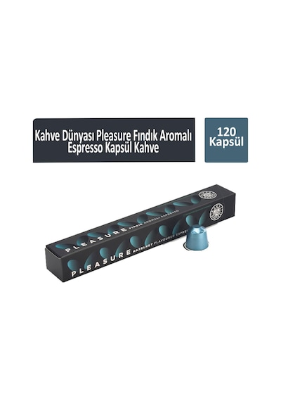 Kahve Dünyası Pleasure Fındık Aromalı Espresso Kapsül Kahve 12 x 10'lu