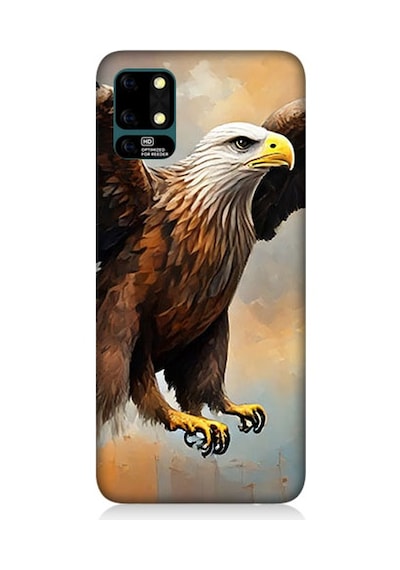 Reeder S19 Max Uyumlu Kartal Uçuşu Desenli Silikon Kılıf
