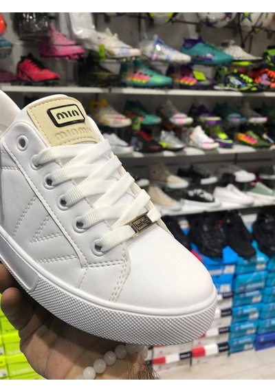 Beyaz Anatomik Taban Yürüyüş Günlük Sneaker Beyaz