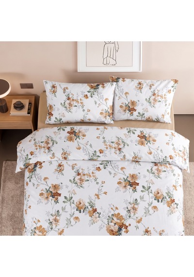 Aryıldız Home Mabel %100 Pamuk Tek Kişilik Nevresim Takımı Renkli