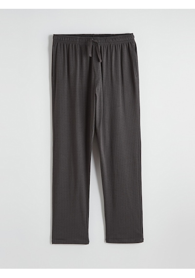Lc Waikiki Lc Waıkıkı Siyah Desenli Erkek Pijama Alt