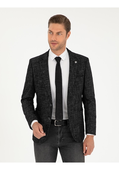 Pierre Cardin Erkek Siyah Ceket 50291928-vr046 Siyah