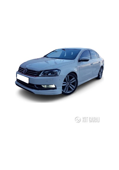 Kit Garaj Passat B7 Yan Marşpiyel Çift Plastik Boyasız
