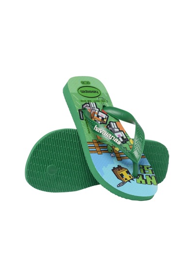 Havaianas Çocuk Minecraft Yeşil Parmak Arası Terlik-14295