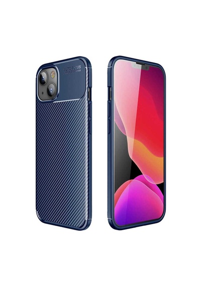 Apple Uyumlu iPhone 13 Mini Kılıf Zore Negro Silikon Kapak Lacivert