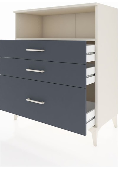 Hyperion Şifonyer Tek Raflı 3 Çekmeceli 88x44x106 Aytaşı-antr... Aytaşı