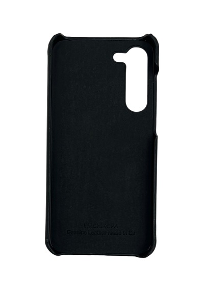 Zawa Samsung Galaxy S23 Plus Uyumlu Suni Deri Kartlık Arka Koruma Kılıf - Yeşil -