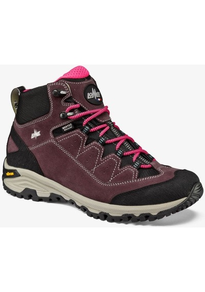 Lomer Italy Sella Iı Mtx High Suede Waterproof Vibram Süet Deri Kadın Bot Borgogna 30047_A_05Borgogna Çok Renkli