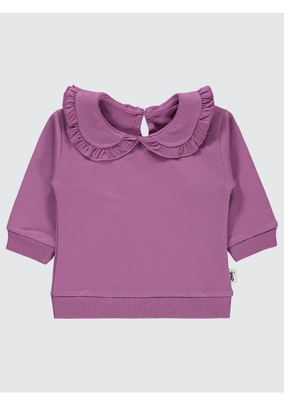 Civil Baby Kız Bebek Sweatshirt 6-18 Ay Leylak