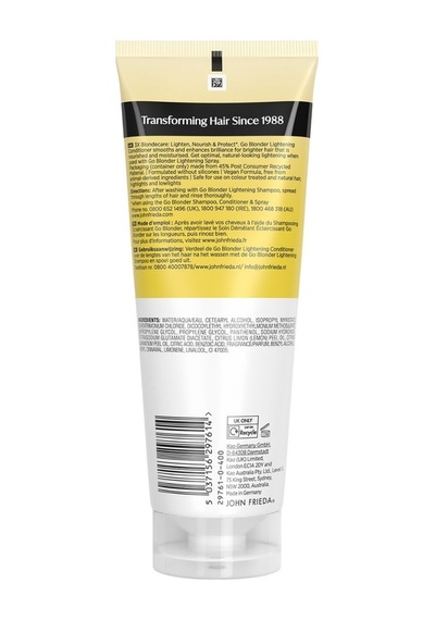 John Frıeda Sheer Blonde Go Blonder Sarı Saçlara Özel Işıltı Veren Saç Kremi