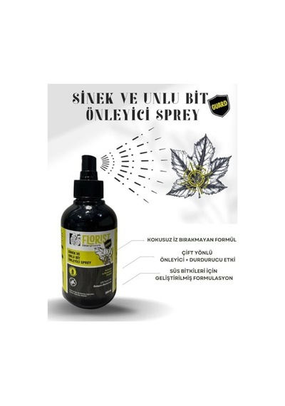 Bitkiler Için Sinek Ve Unlu Bit Önleyici Sprey