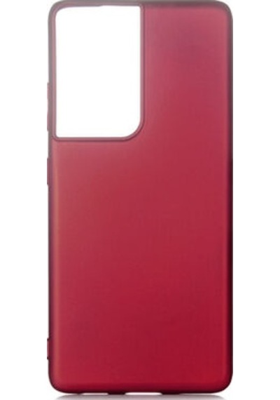 Nihcase Samsung Uyumlu Galaxy S21 Ultra Kılıf Matte Premier Silikon Kapak