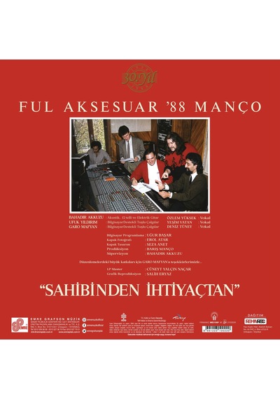Barış Manço - Full Aksesuar 88 Sahibinden İhtiyaçtan Renkli Plak - Plak