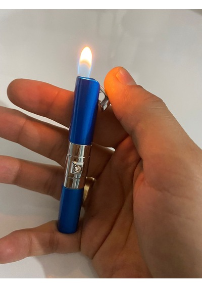 Çakmak Zirkon Taşlı Bayan Mavi