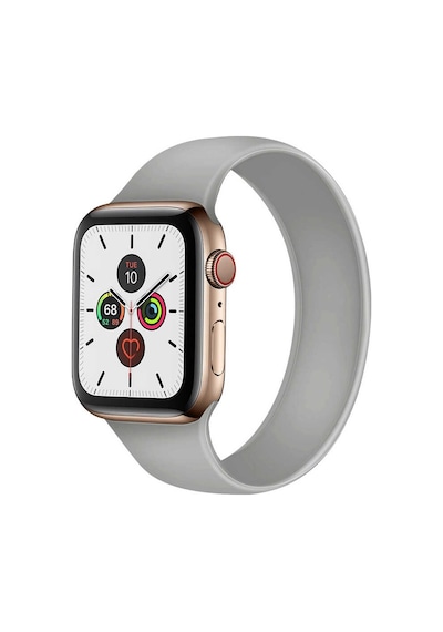 Watch 38mm Uyumlu Krd-31 Solo Loop Medium Zore Kordon-kırmızı