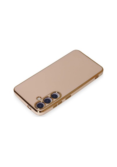 Samsung Galaxy Uyumlu S24 Plus Kılıf Volet Silikon - Pembe İtdark37164