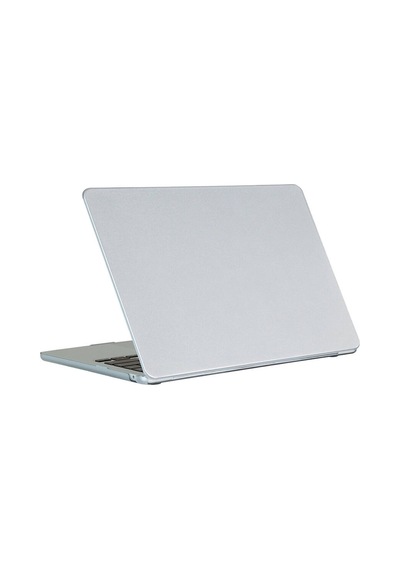 Apple Uyumlu MacBook 14.2 2021 A2442 Zore Premium Msoft Bottom Kapak Gri