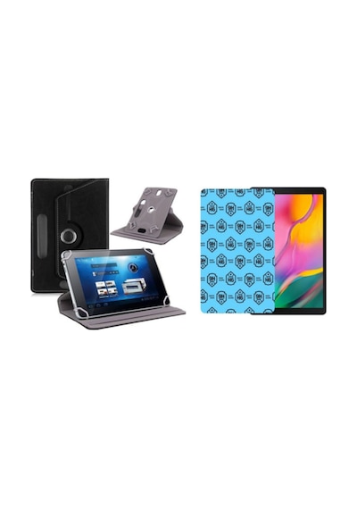 Amazon Kindle Fire Hd 8 Alexa Uyumlu Set Universal Tablet Kılıfı Nano Ekran Koruyucu