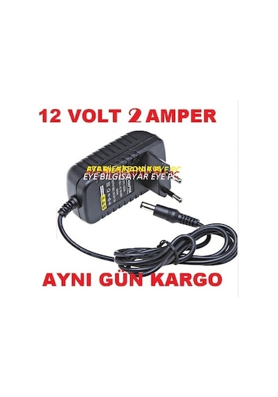 Kablosuz Modem Adaptörü 12V 2A