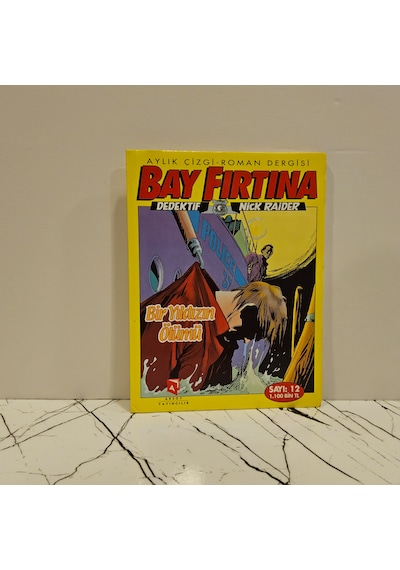 Bay Fırtına - Dedektif Nıck Raıder Sayı 12