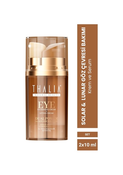 Thalıa Solar&lunar Göz Çevresi Krem - Serum 2 X 10 Ml