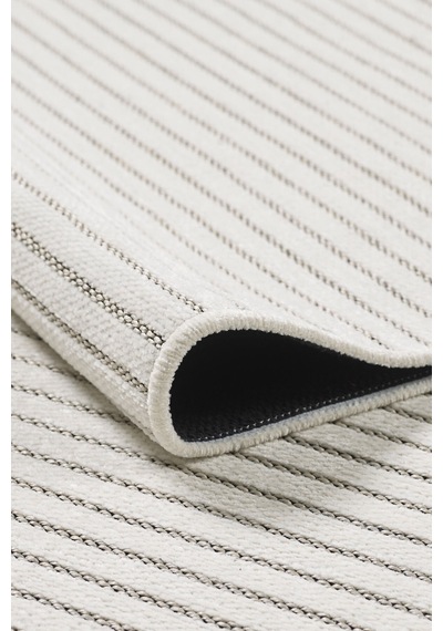 Paradis Fitilli 3 Krem Desen Şönil Kilim Makinede Yıkanabilir Kaymaz Taban Halı Yolluk
