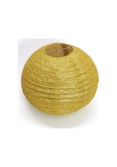 Japon Feneri Simli Gold 30 Cm