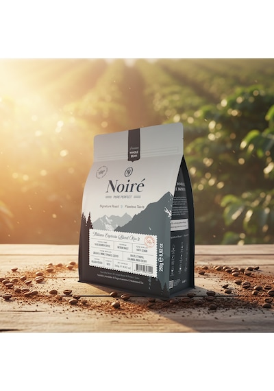 Noire Italiano Espresso Blend 3 250g %100 Arabica Blend Çekirdek