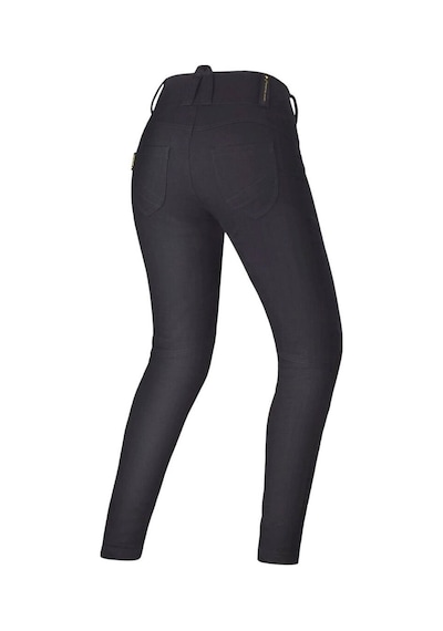 Shima Nox 2 Kadın Korumalı Skiny Fit Motosiklet Pantolonu Siyah