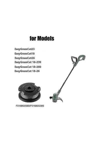 Bosch Easygrasscut 23 26 18-230 Trimmer Makara Misinası 4'lü Yedek Paket